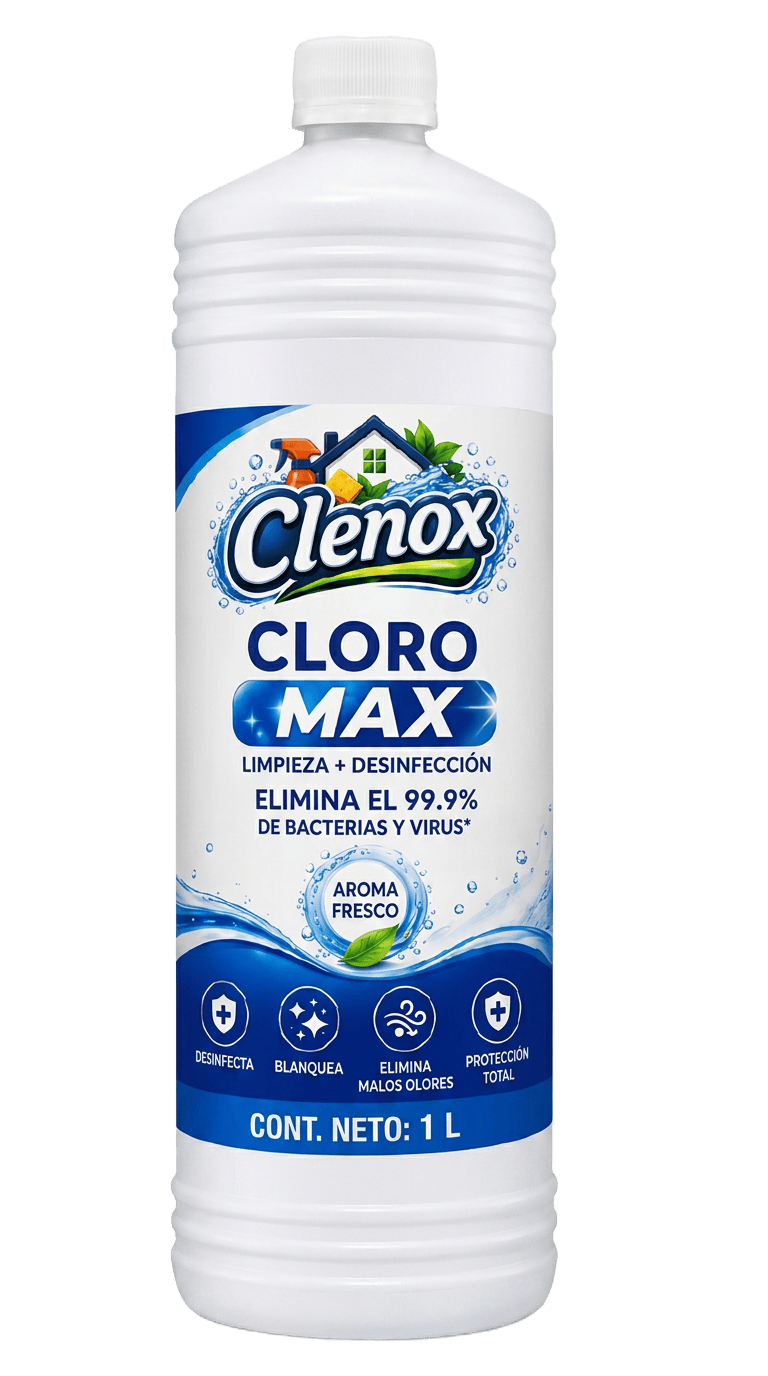 Botella de Cloro Max de Clenox