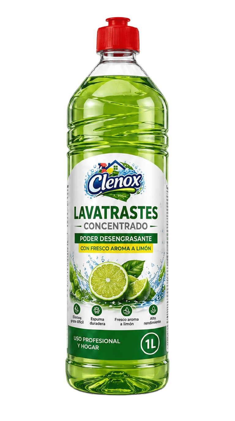 Botella de Lavatrastes Concentrado de Clenox