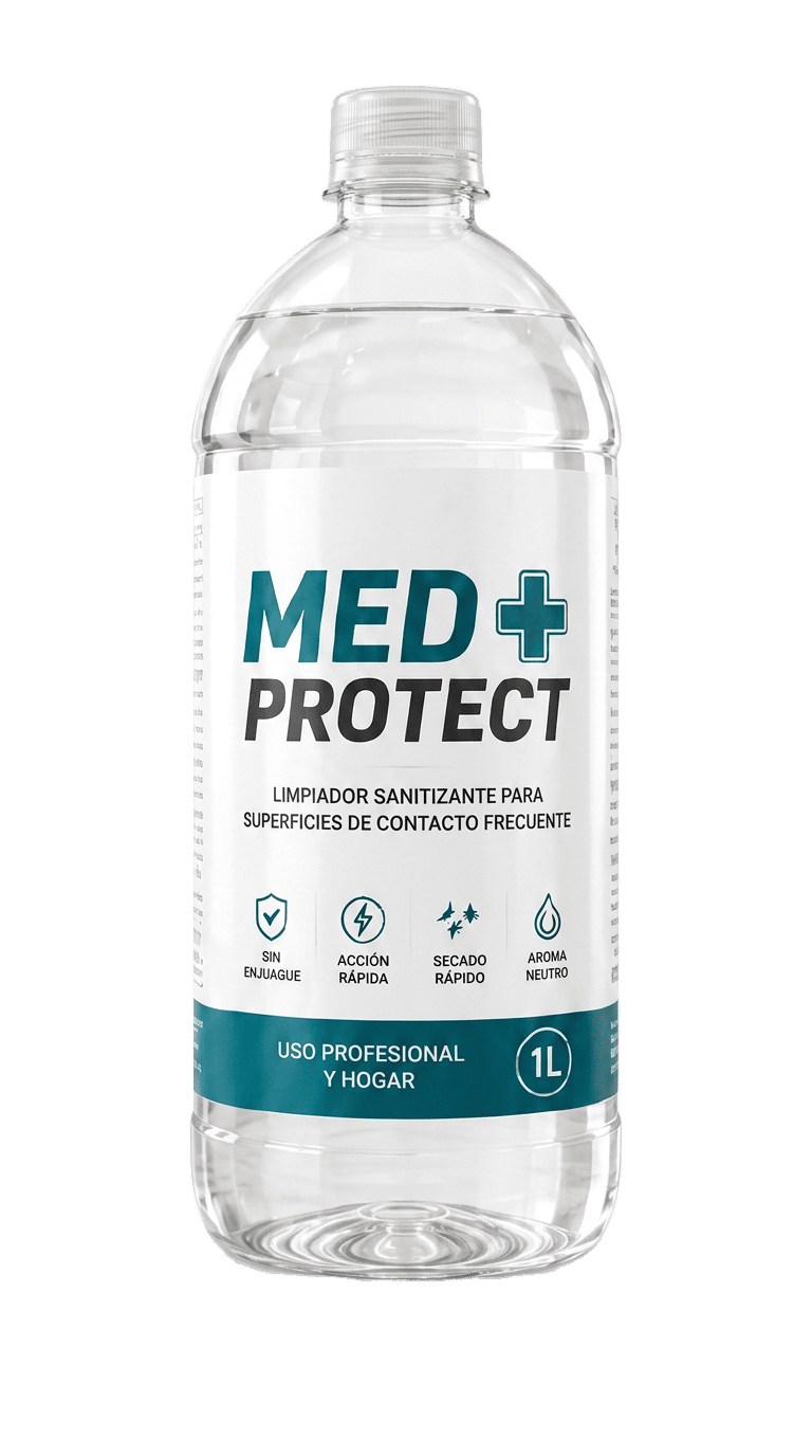 Botella de Med+ Protect de Clenox