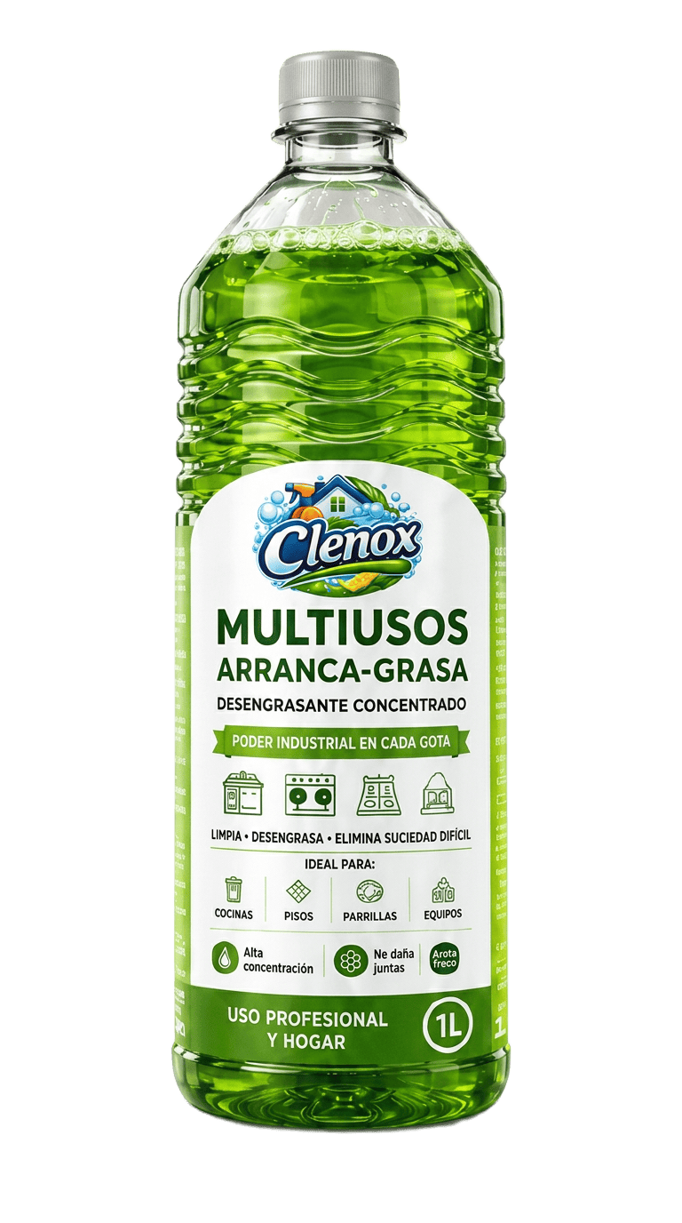 Botella de Multiusos Arranca-Grasa de Clenox